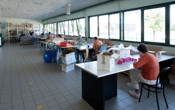 Foto di uno dei laboratori per le attività